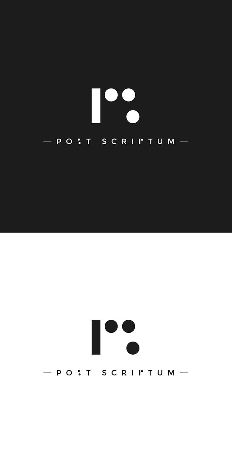  branding logo design Post Scriptum