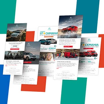 design newsletter Citroën